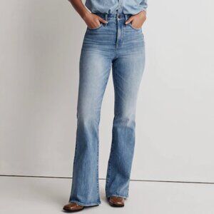 NWT Madewell 27P The Petite Curvy Perfect Vintage Flare Jean in Delavan Wash